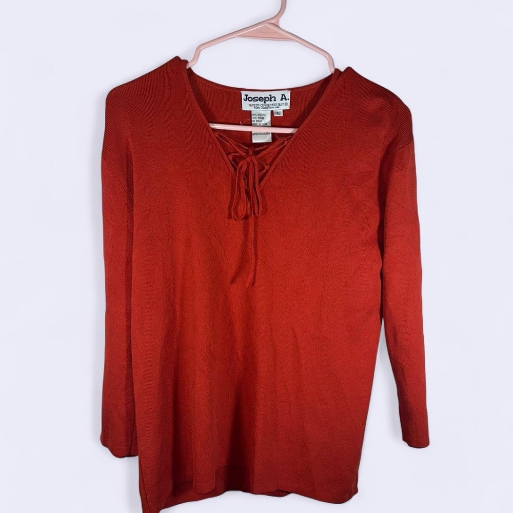 Joseph Rust Long Sleeve Tee